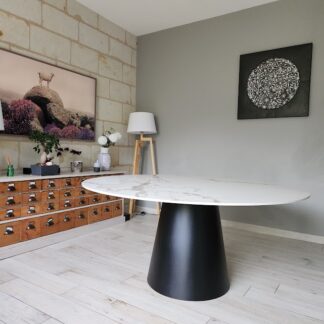 Table à manger en céramique Lumaro