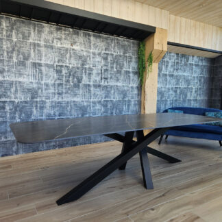 Table à manger moderne en céramique Moltri